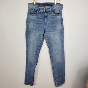 10 Frye Mid Wash Skinny Jeans
